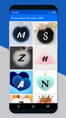 Name Letter Dp Maker 2022 android App screenshot 5